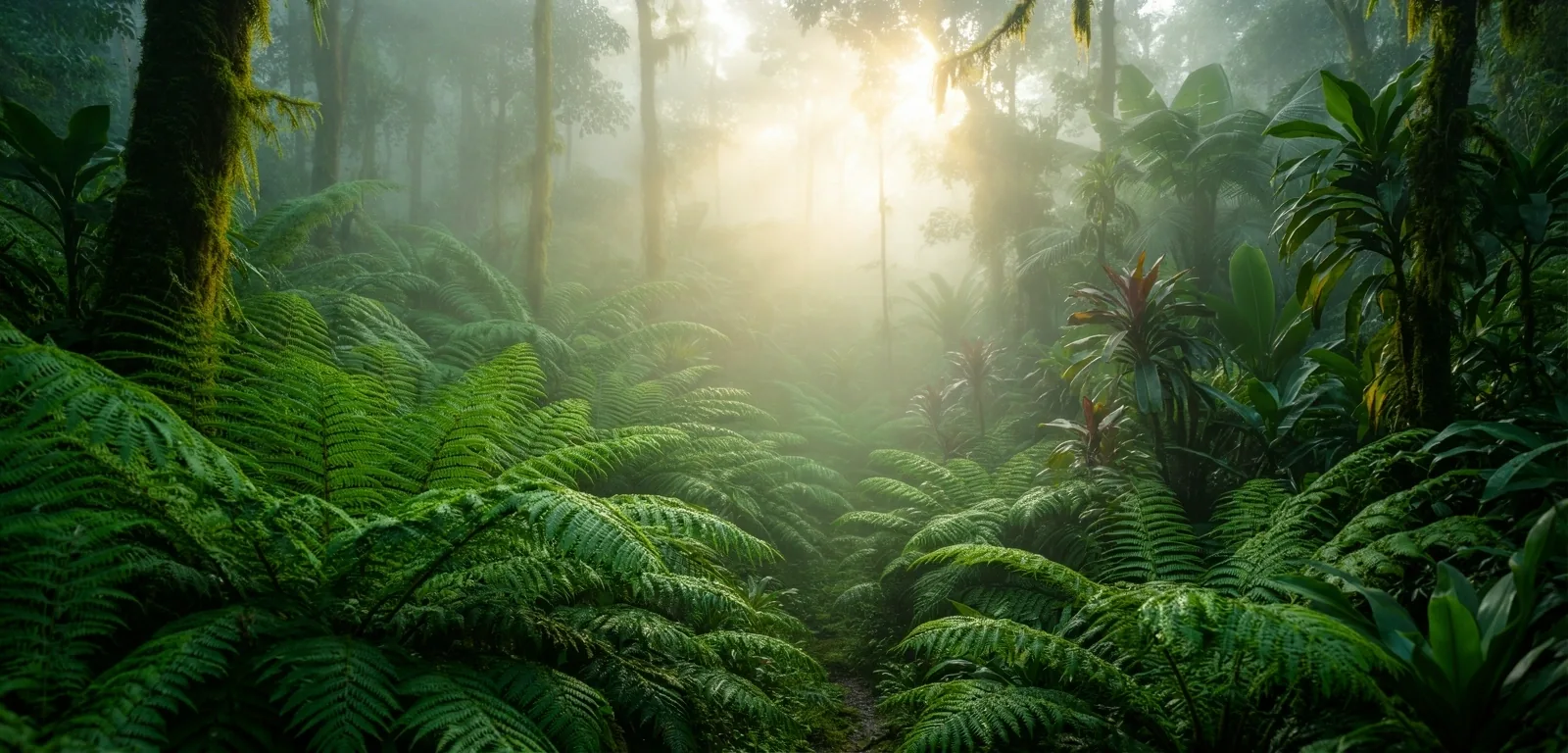 Indonesian botanical landscape
